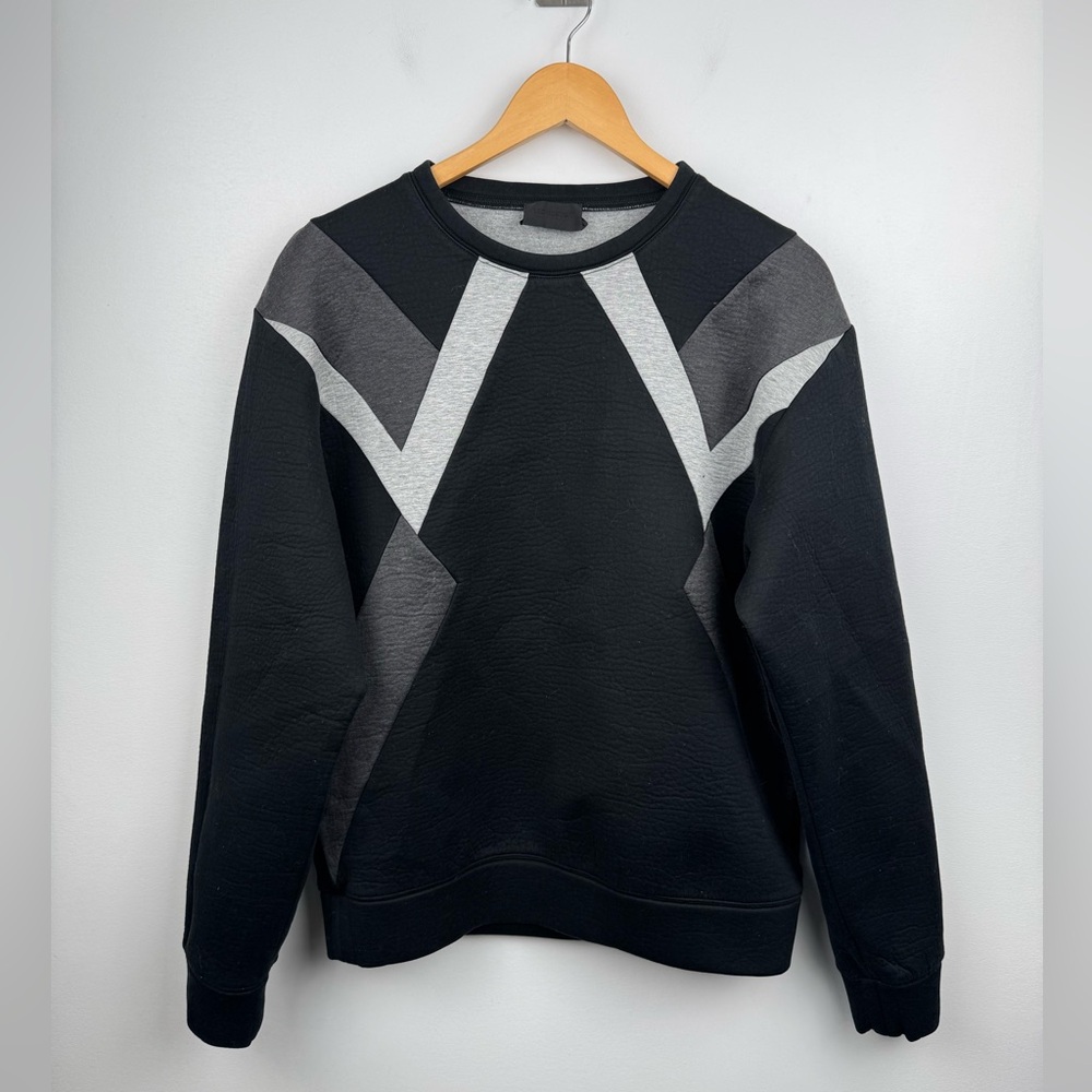 Les Hommes Men Colorblock Sweater Size Medium